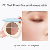 TIMAGE Flower Shadow Four-color Eyeshadow